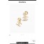 Chanel Metal Pendant Earrings ABC499 2024