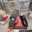 Roger Vivier Viv' Rangers Metal Buckle Monkstraps Loafers in Brushed Leather Black 2024