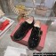 Roger Vivier Viv' Rangers Metal Buckle Monkstraps Loafers in Patent Leather Black 2024