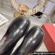 Roger Vivier Wallaviv Strass Buckle Chelsea Ankle Boots in Brushed Leather Black 2024