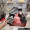 Roger Vivier Wallaviv Strass Buckle Loafers in Brushed Leather Black 2024