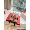 Valentino Heel 6cm Rockstud Bow patent leather slingback pumps Black/Nude Spring 2024