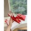 Valentino VLogo Signature leather slingback pumps Red Spring 2024