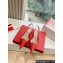 Valentino VLogo Signature leather slingback pumps Red Spring 2024