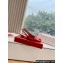 Valentino VLogo Signature leather slingback pumps Red Spring 2024