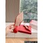 Valentino VLogo Signature leather slingback pumps Red Spring 2024