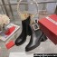 Roger Vivier Viv' Rangers Strass Buckle Chelsea Ankle Boots in Leather Black 2024