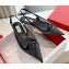 Valentino VLogo Signature Mesh slingback pumps Black Spring 2024