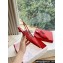 Valentino Rockstud leather slingback pumps Red Spring 2024