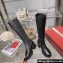 Roger Vivier Viv' Rangers Metal Buckle Chelsea Boots in Leather Black 2024