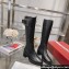 Roger Vivier Viv' Rangers Metal Buckle Chelsea Boots in Leather Black 2024