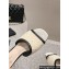 Chanel Heel 5cm Tweed and Leather Mules Beige 2024