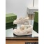 Gucci merino wool Double G sandals 771060 White 2024