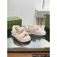 Gucci merino wool Double G sandals 771060 White 2024
