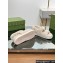 Gucci merino wool Double G sandals 771060 White 2024