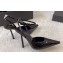 Saint Laurent Heel 11cm anouk pumps in patent leather 7633771 Black 2024
