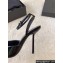 Saint Laurent Heel 11cm anouk pumps in patent leather 7633771 Black 2024