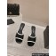 Chanel Heel 5cm Patent Calfskin Mules Black 2024