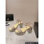 Chanel Heel 9cm Grosgrain & Strass Sandals G45365 Beige 2024