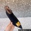 Valentino Heel 5cm Roman Stud Ankle Boots Suede Black