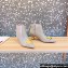 Valentino Heel 5cm Roman Stud Ankle Boots Calfskin Nude