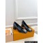 Louis Vuitton quilted Malletage pattern Heel 5.5cm Shake Pumps in Patent Calfskin Black 2024