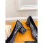 Louis Vuitton quilted Malletage pattern Heel 5.5cm Shake Pumps in Patent Calfskin Black 2024