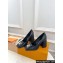 Louis Vuitton quilted Malletage pattern Heel 9cm Shake Pumps in Calfskin Black 2024