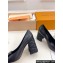 Louis Vuitton quilted Malletage pattern Heel 9cm Shake Pumps in Calfskin Black 2024