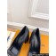 Louis Vuitton quilted Malletage pattern Heel 9cm Shake Pumps in Calfskin Black 2024