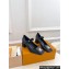Louis Vuitton quilted Malletage pattern Heel 5.5cm Shake Mary Jane Pumps in Calfskin Black 2024