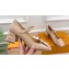 Louis Vuitton quilted Malletage pattern Heel 5.5cm Shake Mary Jane Pumps in Patent Calfskin Beige Rose 2024