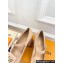 Louis Vuitton quilted Malletage pattern Heel 9cm Shake Mary Jane Pumps in Patent Calfskin Beige Rose 2024