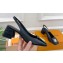 Louis Vuitton quilted Malletage pattern Heel 5.5cm Shake Slingback Pumps in Calfskin Black 2024