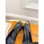 Louis Vuitton quilted Malletage pattern Heel 5.5cm Shake Slingback Pumps in Patent Calfskin Black 2024