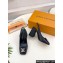 Louis Vuitton quilted Malletage pattern Heel 9cm Shake Slingback Pumps in Calfskin Black 2024