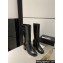 Chanel Heel 6.5cm CC Logo High Boots Calfskin Black 2024