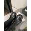 Chanel Heel 6.5cm CC Logo High Boots Calfskin Black 2024