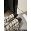 Chanel Heel 6.5cm CC Logo High Boots Tweed Check Beige 2024