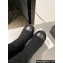 Chanel Heel 6.5cm CC Logo High Boots Tweed Black 2024