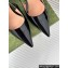 Gucci Heel 4.5cm patent leather Signoria slingback pumps 782832 Black 2024