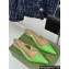 Gucci Heel 4.5cm patent leather Signoria slingback pumps 782832 Green 2024