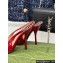 Gucci Heel 10cm patent leather Signoria slingback pumps 783821 Dark Red 2024
