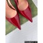 Gucci Heel 10cm patent leather Signoria slingback pumps 783821 Dark Red 2024