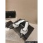 Chanel Heel 5cm Tweed and Leather Slingbacks White 2024