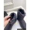 Dior Frost Ankle Boots in Black Quilted Nylon and Shearling 2024