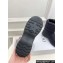Dior Frost Ankle Boots in Black Quilted Nylon and Shearling 2024