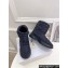 Dior Frost Ankle Boots in Black Cannage Nylon and Shearling 2024