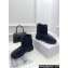 Dior Frost Ankle Boots in Black Cannage Nylon and Shearling 2024