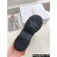 Dior Frost Ankle Boots in Black Cannage Nylon and Shearling 2024